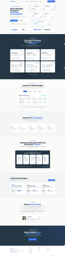 Custom Website Development - Ventures Reach
